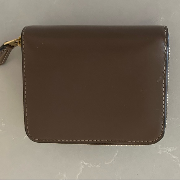 Coach Dark Stone Leather New York Billfold Wallet - Picture 3 of 6